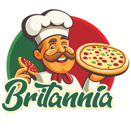 Britannia Pizza House logo.